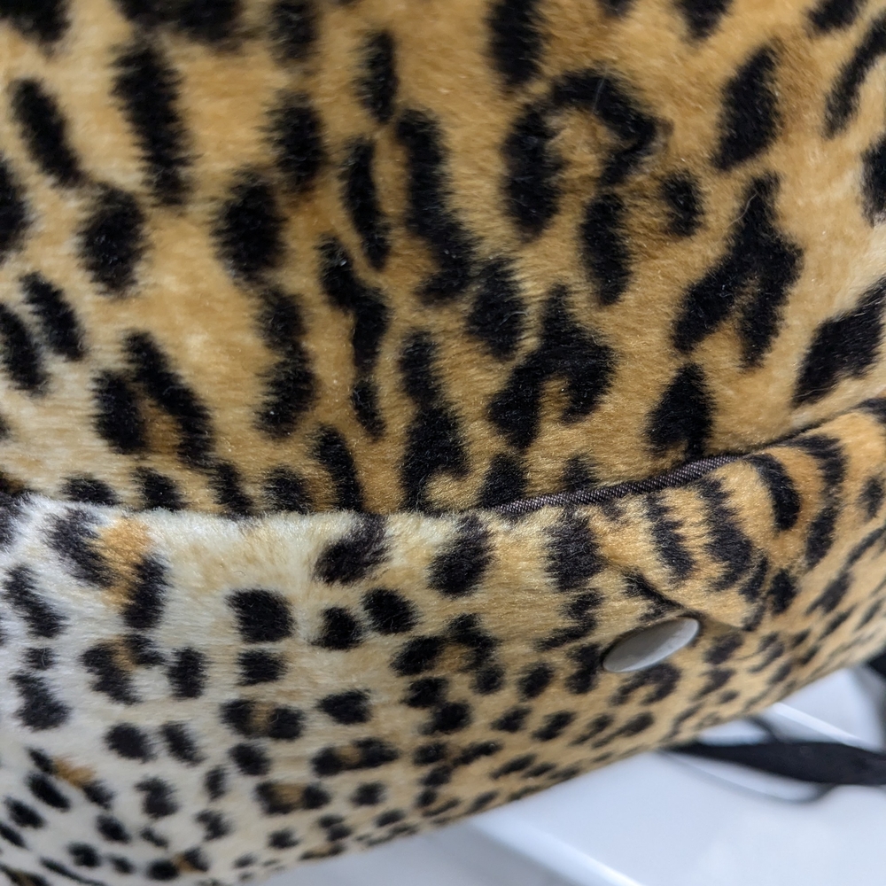 Fur-Totes Leopard Print Backpack - Picture 4 of 6